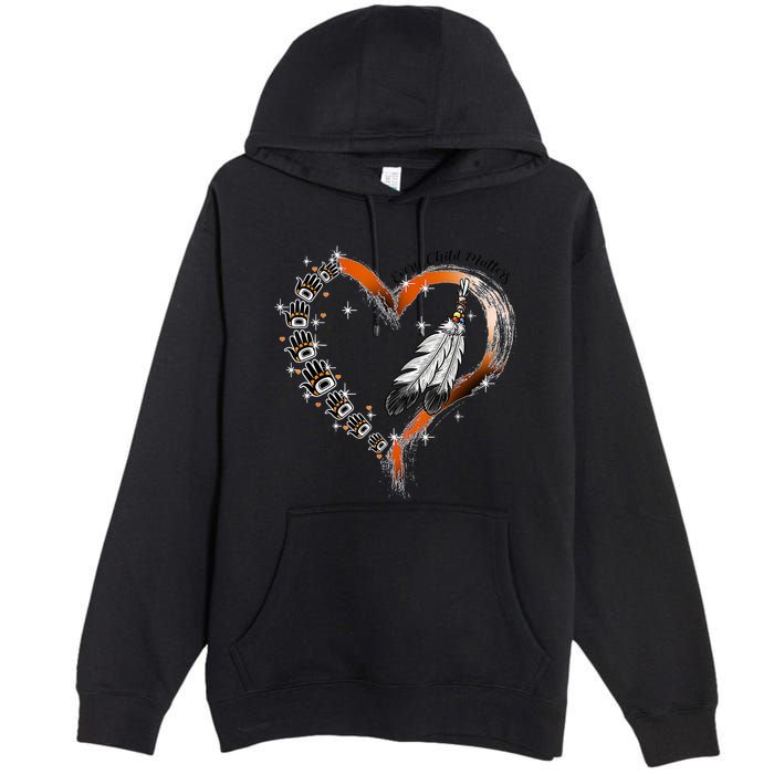 Unity Day Daisy We Wear Orange For Unity Day Premium Pullover Hoodie