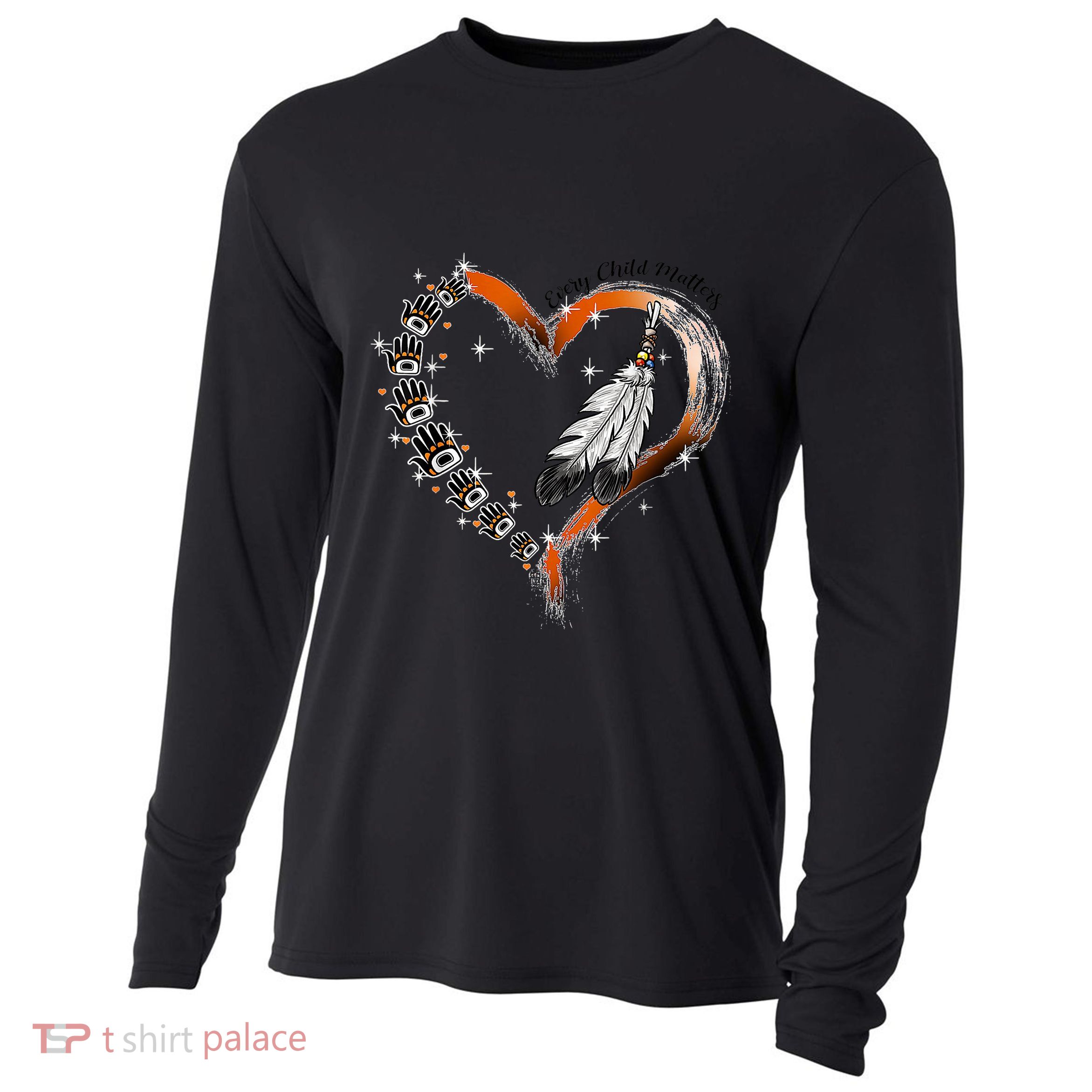 Unity Day Daisy We Wear Orange For Unity Day Cooling Performance Long Sleeve Crew