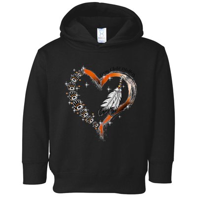 Unity Day Daisy We Wear Orange For Unity Day Toddler Hoodie