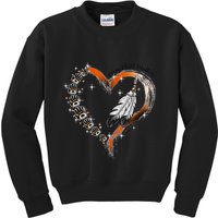 Unity Day Daisy We Wear Orange For Unity Day Kids Sweatshirt
