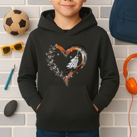 Unity Day Daisy We Wear Orange For Unity Day Kids Hoodie