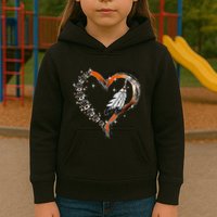 Unity Day Daisy We Wear Orange For Unity Day Kids Hoodie