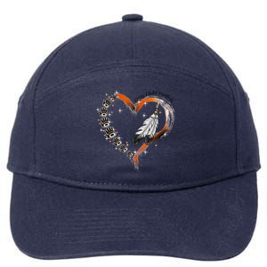 Unity Day Daisy We Wear Orange For Unity Day 7-Panel Snapback Hat