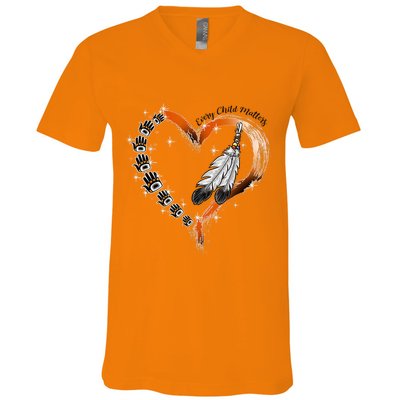 Unity Day Daisy We Wear Orange For Unity Day V-Neck T-Shirt