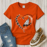 Unity Day Daisy We Wear Orange For Unity Day Womens T-Shirt