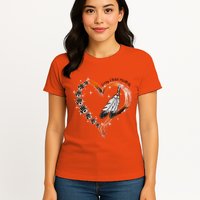 Unity Day Daisy We Wear Orange For Unity Day Womens T-Shirt