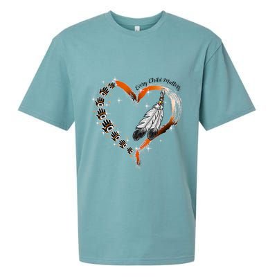 Unity Day Daisy We Wear Orange For Unity Day Sueded Cloud Jersey T-Shirt