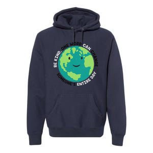 Unity Day Earth Be Kind One World Can Change Premium Hoodie