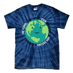 Unity Day Earth Be Kind One World Can Change Tie-Dye T-Shirt