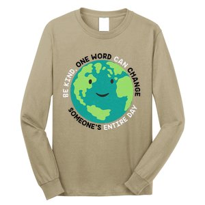 Unity Day Earth Be Kind One World Can Change Long Sleeve Shirt