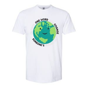 Unity Day Earth Be Kind One World Can Change Softstyle CVC T-Shirt