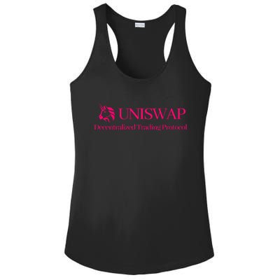 Uniswap Decentralized Exchange Cryptocurrency DeFi Ladies PosiCharge Competitor Racerback Tank