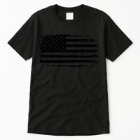 USA Distressed Flag Grunge Patriotic American Merica Pride Tall T-Shirt