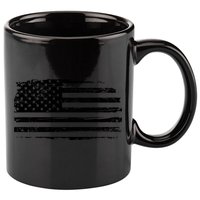 USA Distressed Flag Grunge Patriotic American Merica Pride 11oz C Handle Ceramic Mug