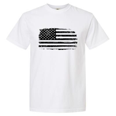 USA Distressed Flag Grunge Patriotic American Merica Pride Garment-Dyed Heavyweight T-Shirt