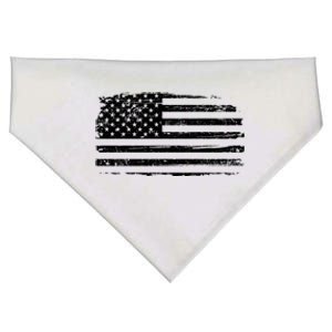 USA Distressed Flag Grunge Patriotic American Merica Pride USA-Made Doggie Bandana