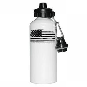 USA Distressed Flag Grunge Patriotic American Merica Pride Aluminum Water Bottle