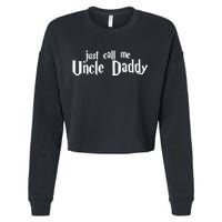 Uncle Daddy Funny Cropped Pullover Crew