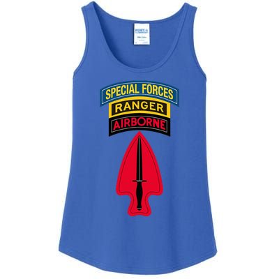 Usasoc Delta Force Ranger Sf Tab Sfod D Center Ladies Essential Tank