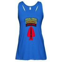 Usasoc Delta Force Ranger Sf Tab Sfod D Center Ladies Essential Flowy Tank