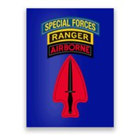 Usasoc Delta Force Ranger Sf Tab Sfod D Center Poster