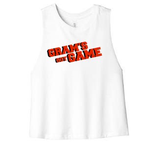 Uncle Drew: Grams Got Game Gift Women's Racerback Cropped Tank