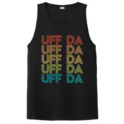 Uff Da Gift Scandinavian Minnesota Norwegian Midwestern PosiCharge Competitor Tank