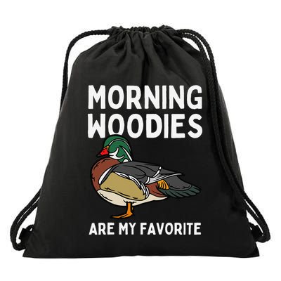 Unique Duck Hunting Art Hunter Duck Hunting Drawstring Bag