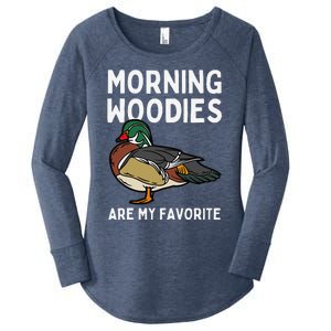 Unique Duck Hunting Art Hunter Duck Hunting Women's Perfect Tri Tunic Long Sleeve Shirt