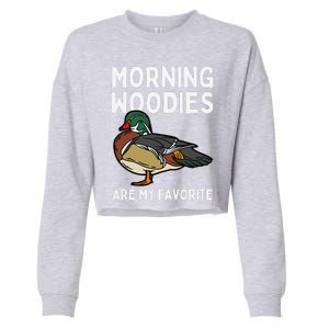 Unique Duck Hunting Art Hunter Duck Hunting Cropped Pullover Crew