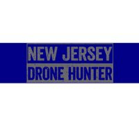 Ufo Drone Humor New Jersey Drone Hunter Bumper Sticker