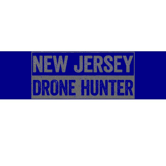 Ufo Drone Humor New Jersey Drone Hunter Bumper Sticker