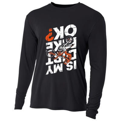 Upside Down Is My Dirt Bike Ok For Dirt Bikers Cooling Performance Long Sleeve Crew