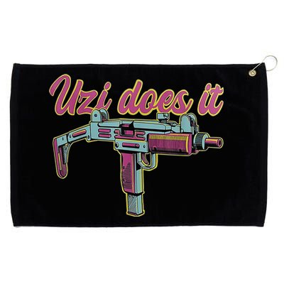 UZI DOES IT Grommeted Golf Towel