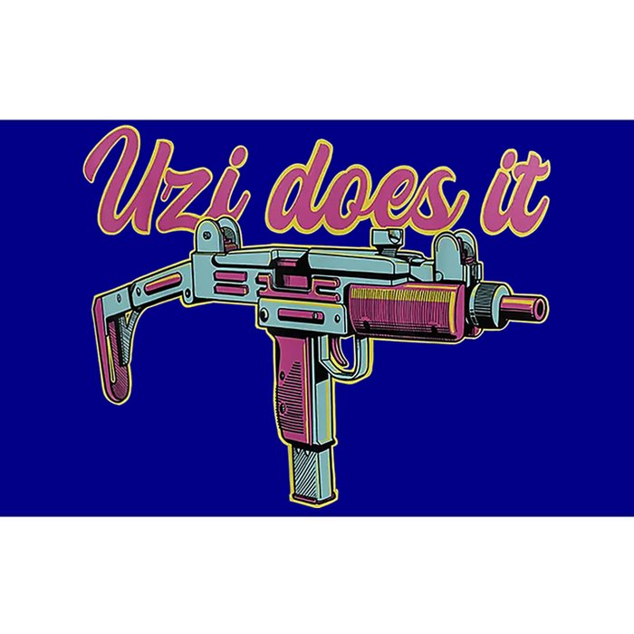 UZI DOES IT Bumper Sticker