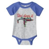 UZI DOES IT Infant Baby Jersey Bodysuit