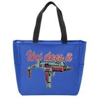 UZI DOES IT Zip Tote Bag