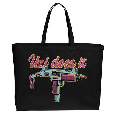 UZI DOES IT Cotton Canvas Jumbo Tote