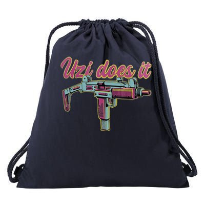 UZI DOES IT Drawstring Bag