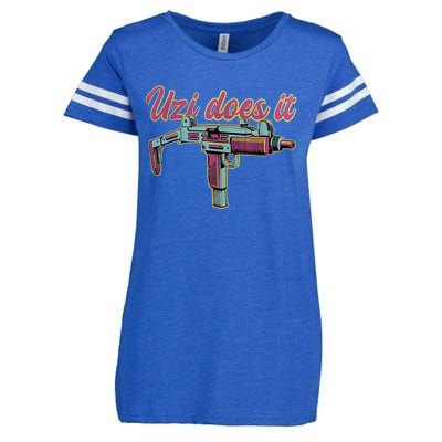 UZI DOES IT Enza Ladies Jersey Football T-Shirt