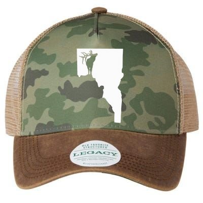 Upside Down Idaho Elk Legacy Tie Dye Trucker Hat