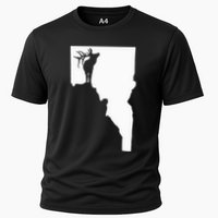 Upside Down Idaho Elk Cooling Performance Crew T-Shirt