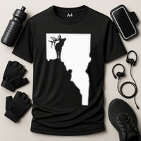 Upside Down Idaho Elk Cooling Performance Crew T-Shirt