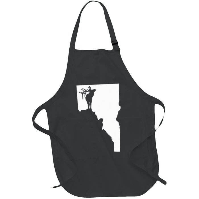 Upside Down Idaho Elk Apron