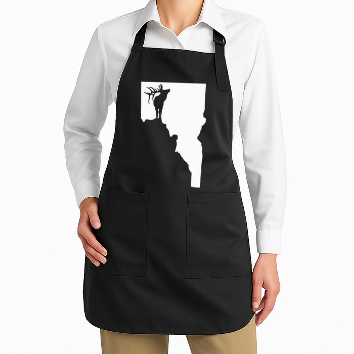 Upside Down Idaho Elk Apron