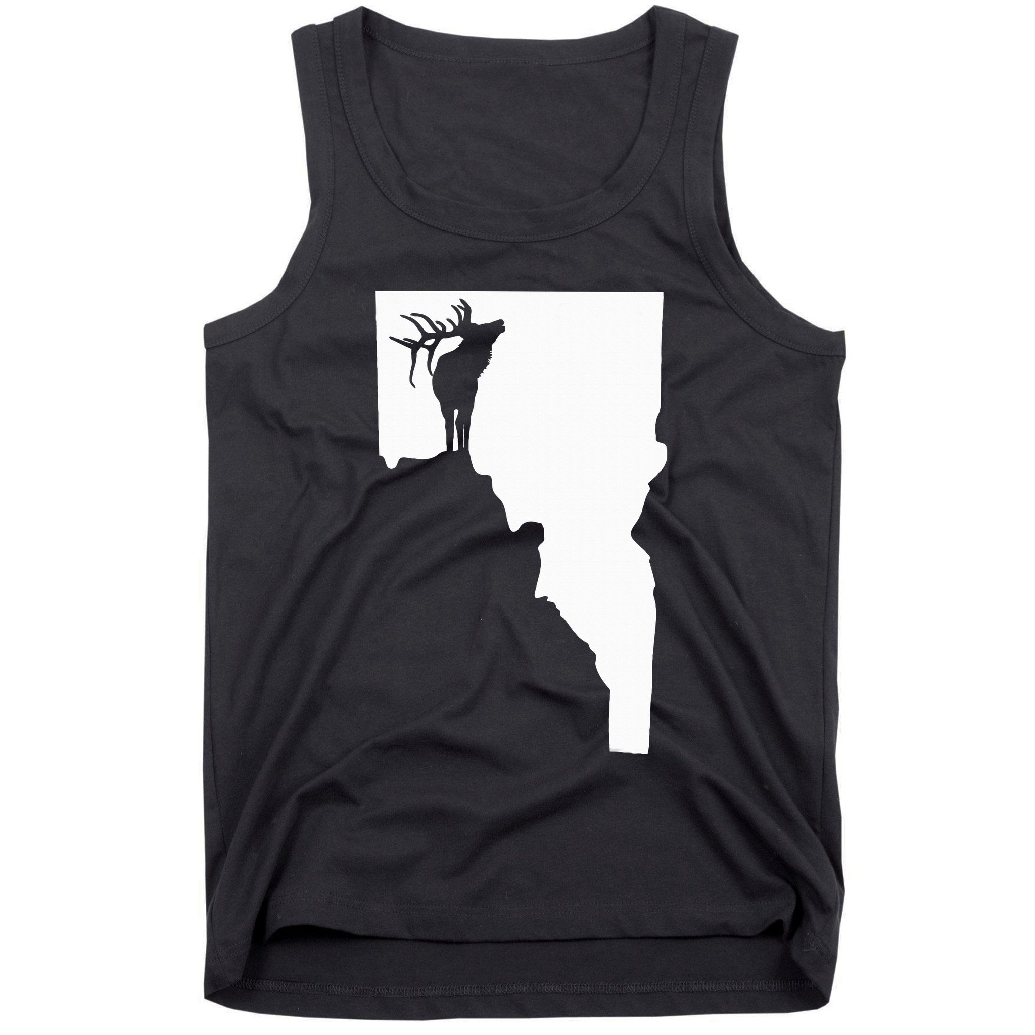 Upside Down Idaho Elk Tank Top