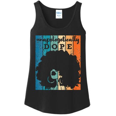 Unapologetically Dope Juneteenth Gift For Ladies Essential Tank