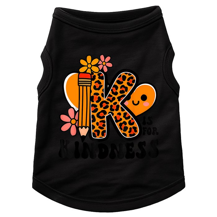 Unity Day Kindness Be Kind Teacher Anti Bully Doggie Tank