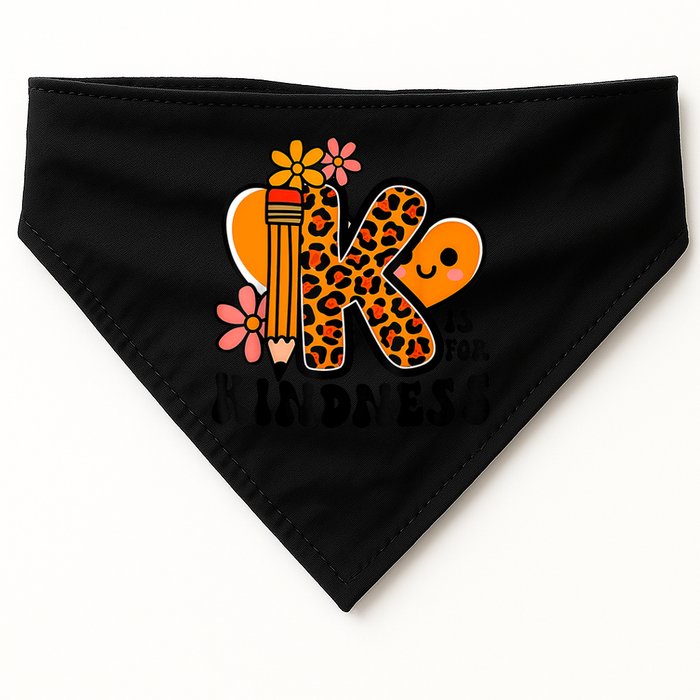 Unity Day Kindness Be Kind Teacher Anti Bully USA-Made Doggie Bandana