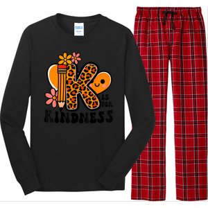 Unity Day Kindness Be Kind Teacher Anti Bully Long Sleeve Pajama Set